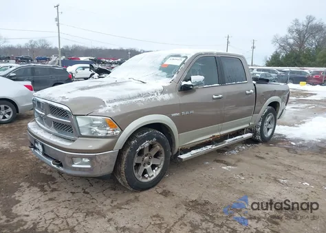 2010 Dodge Ram 1500 Laramie из США, поврежденный, VIN 1D7RV1CT0AS149749